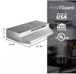 New 30-Inch Ductless Under-Cabinet Range Hood
