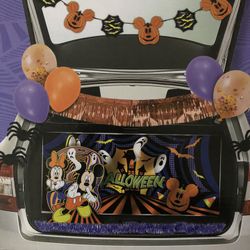 Disney Mickey Minnie Halloween Trunk Or Treat Party Decor Kit 200 PCs Pumpkin