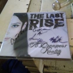 The Last Rise CD Singed By Everyone 
