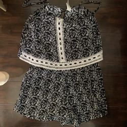 Blue Romper