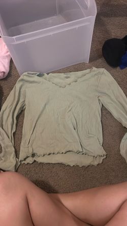 Green long sleeve XL