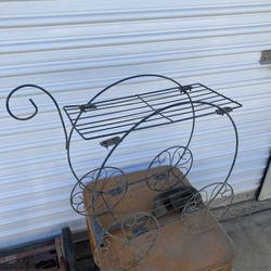 Awesome Plant Stand Metal Garden Decor