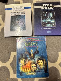 Vintage Star Wars RPG West End Games Lot – 3 Books