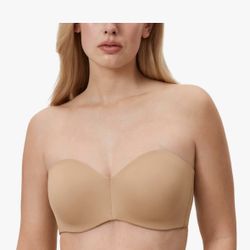 NEW-Never Used- DELIMIRA Strapless Bra With Optional Straps