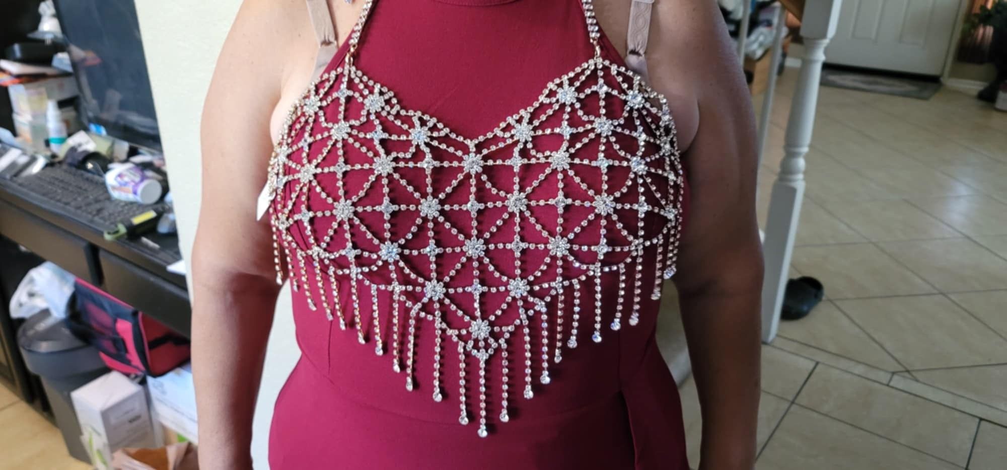 Joyería De Swarovski Fino Para Vestidos De Noche O Cóctel 