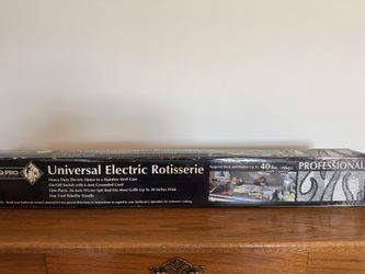 Universal Electric Rotisserie Grill Kit