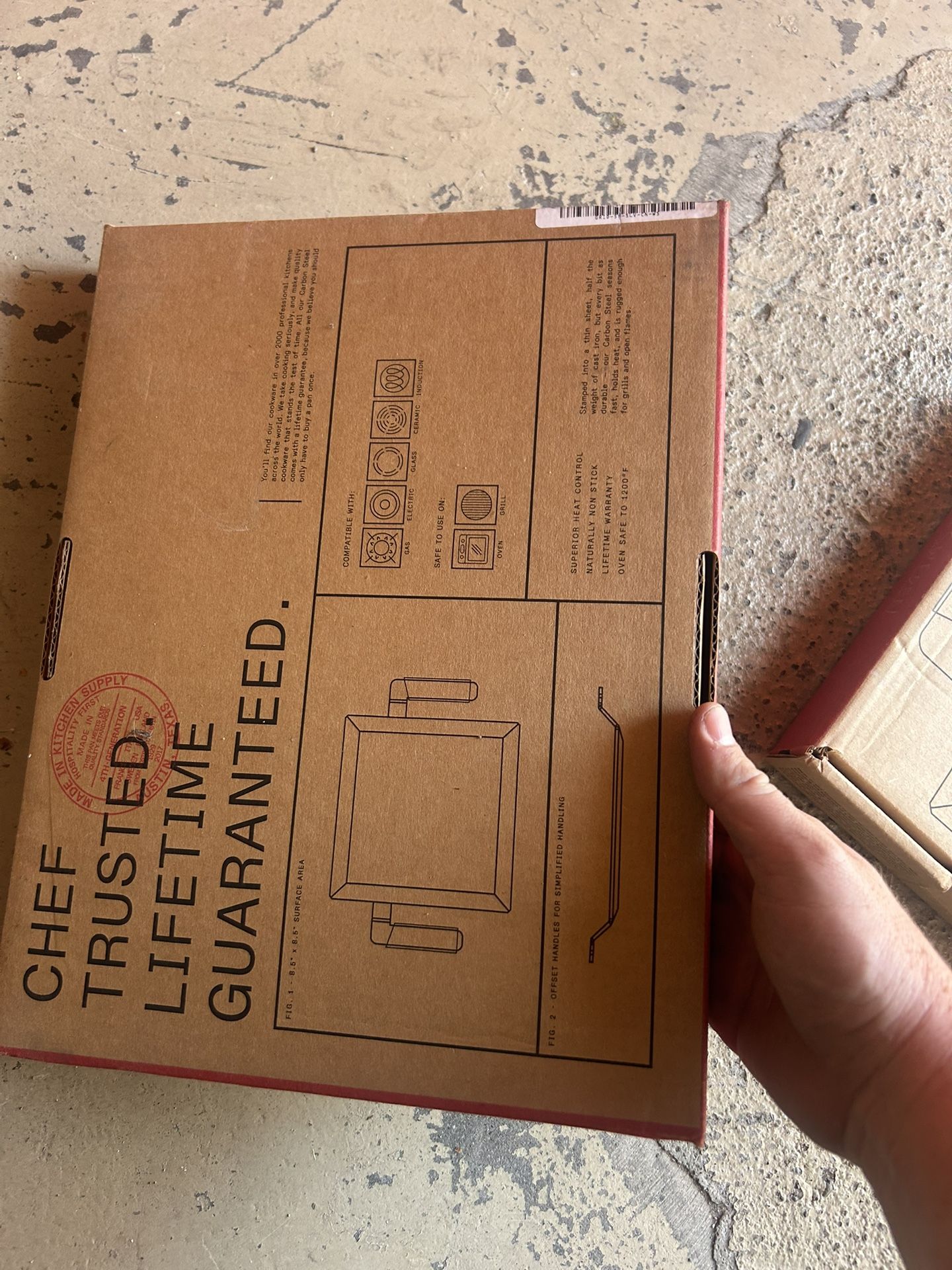 Flat Top Carbon Steel