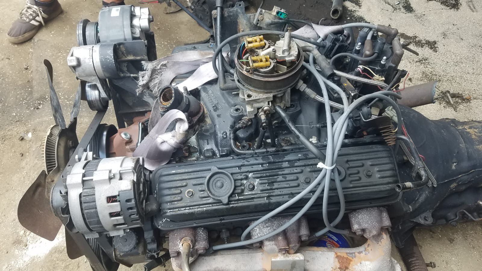used 350 chevy engine