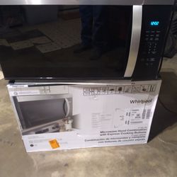 Whirpool 30 in. 1.9 cu. Ft  Over-the-Range Microwave in Fingerprint Resistant Stainless Steel New
