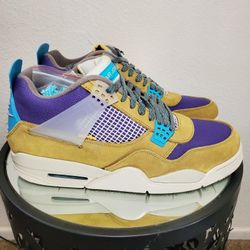 BRAND NEW JORDAN 4 DESERT MOSS