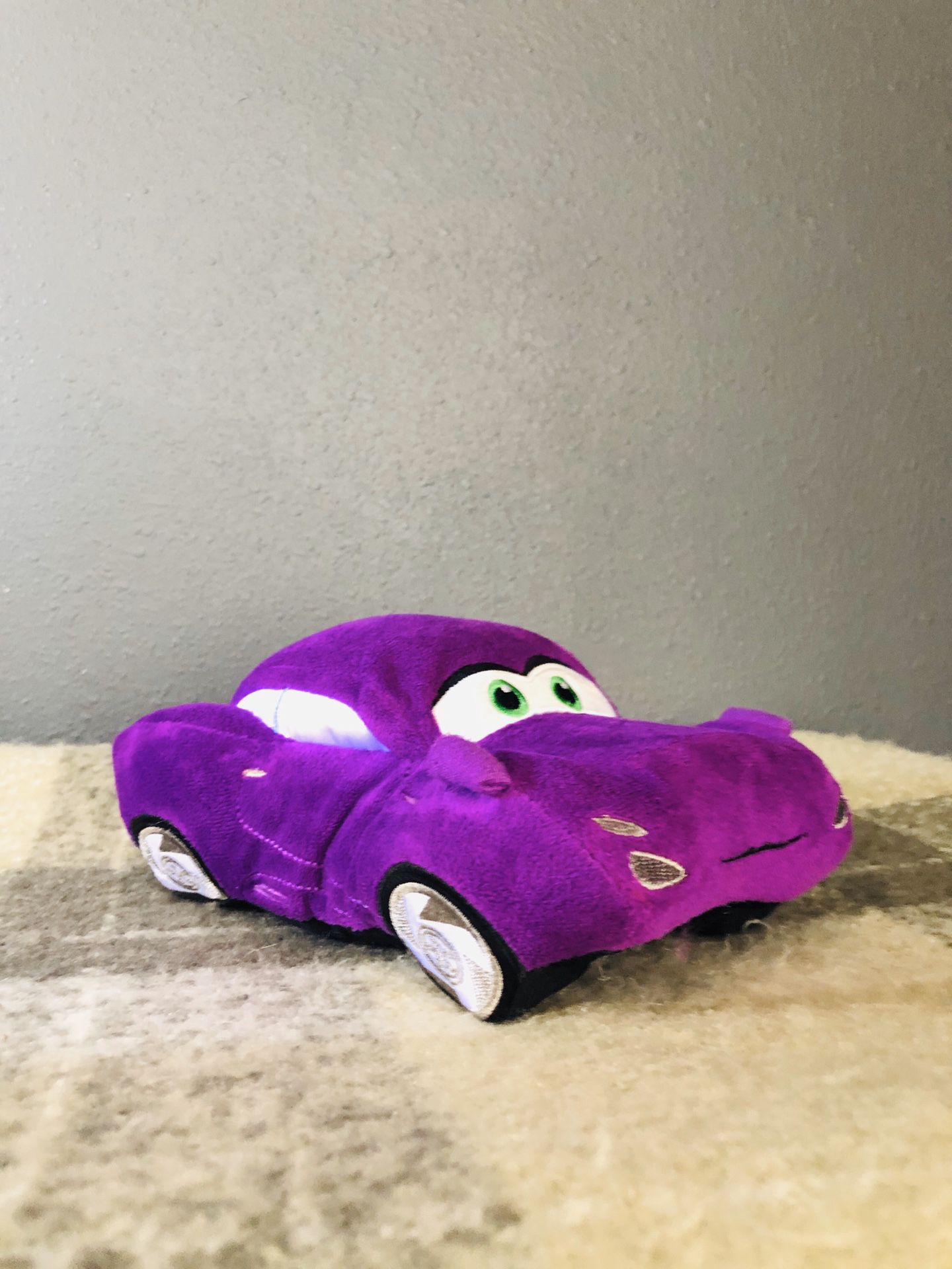 Disney cars movie plush purple stuffed animal