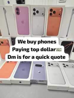 Sell us your new/old phone ! Best price in town guaranteed