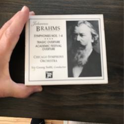   Cd Johannes Brahms  Like brand new never used