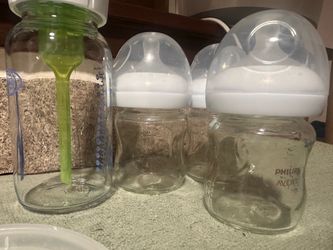Avent and Dr.brown glass bottles