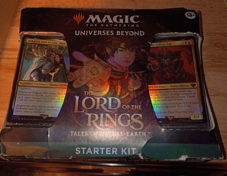 Magic Trading Cards - Universes Beyond - The Lord Of The Rings - Tales Of Middle-Earth Starter Kit