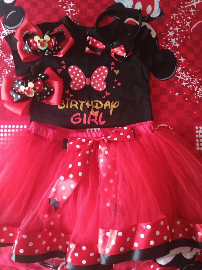 Happy Birthday Mickey Mouse Outfit