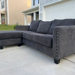Fabric Sectional Couch 