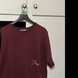Rhude script reverse tee