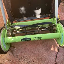 16-inch Reel Lawn Mower