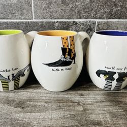 Rae Dunn Halloween Mugs