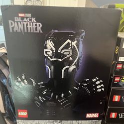 Lego Marvel Black Panther Bust Set