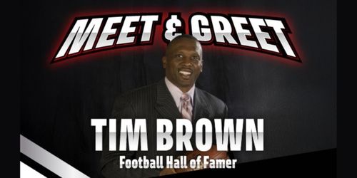 Tim Brown Meet & Greet Football Hall Of Famer