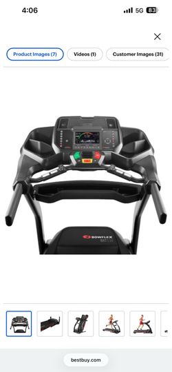 Bowflex BXT116 treadmill