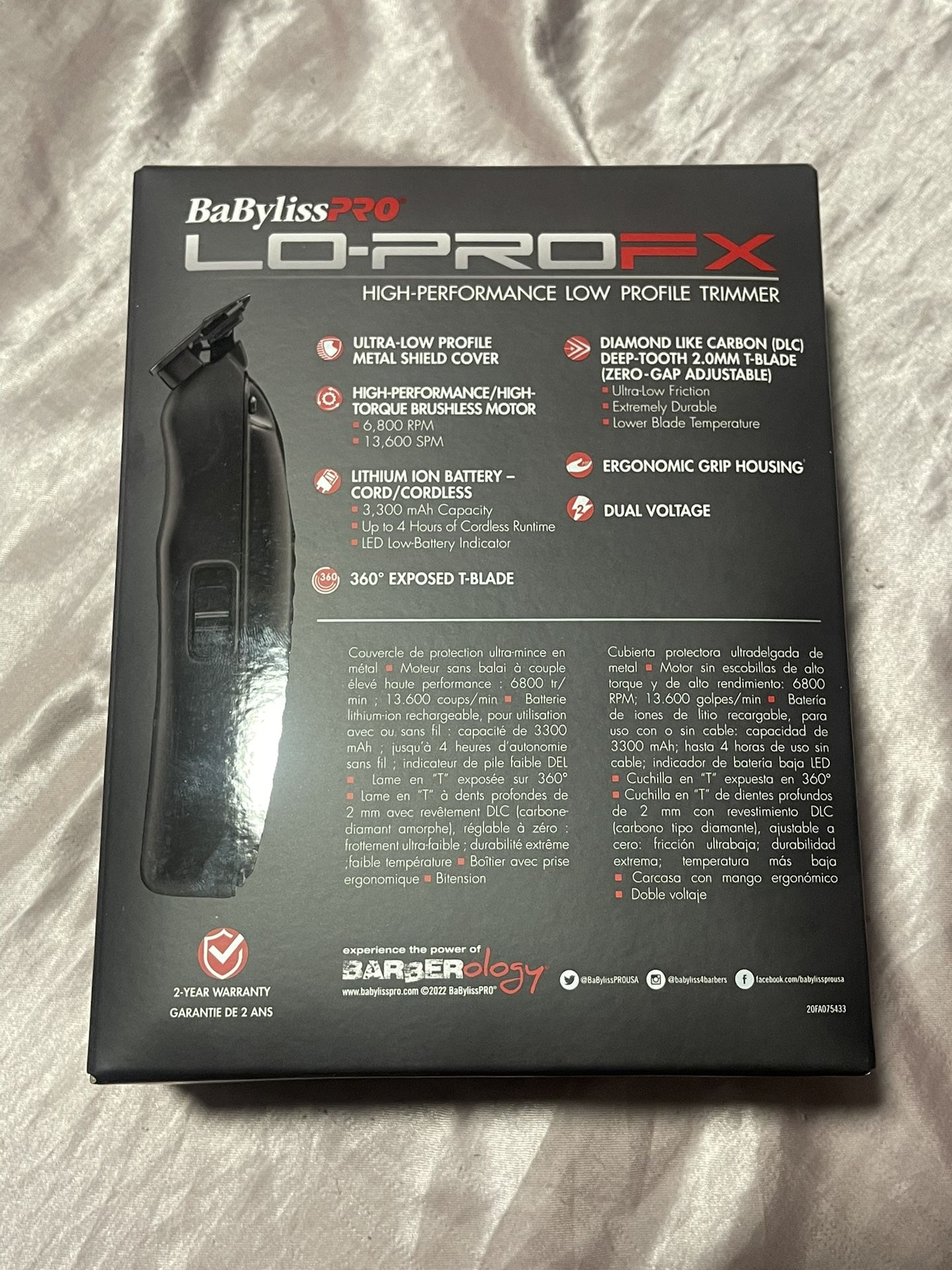 Babyliss LoPro Fx Trimmer