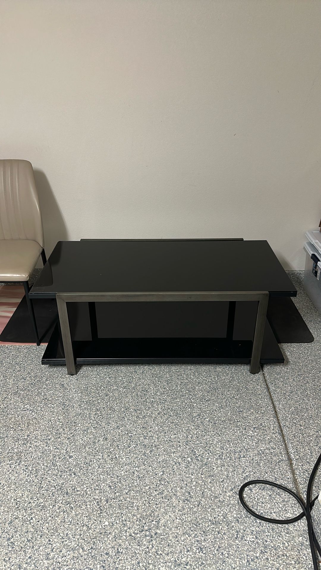 Black Glass Coffee table