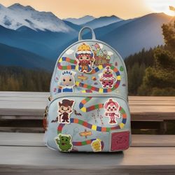 Loungefly Pop! Candyland Board Game Mini Backpack