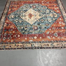 Square Area Rug 8x8 New $55