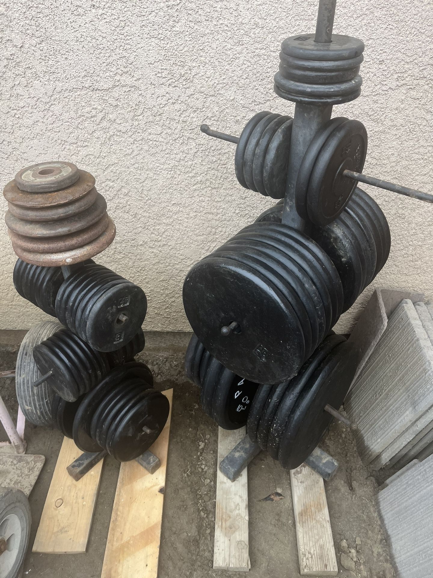 Plate weights. 1 inch hole.