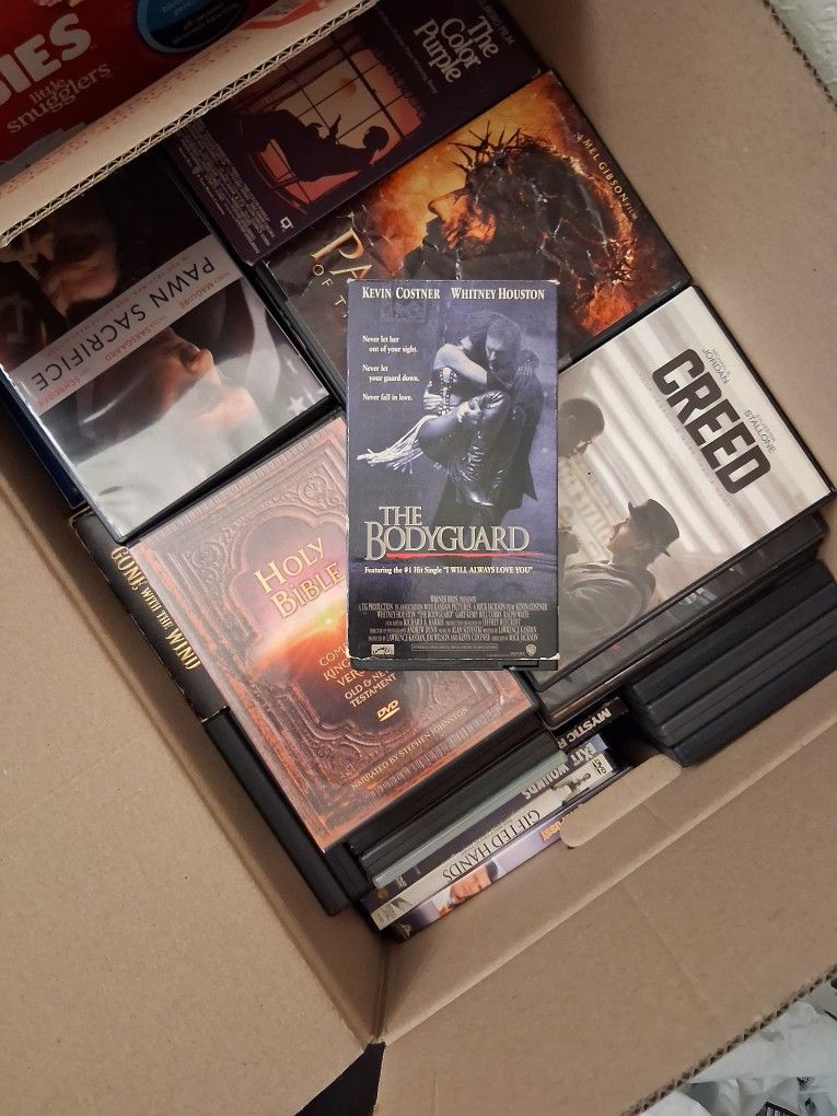 Classic DVD And Vhs ๐ผ For Sale 250+