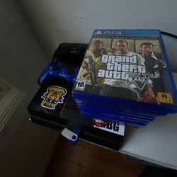 ps4 pro 2 controllers 9 games 