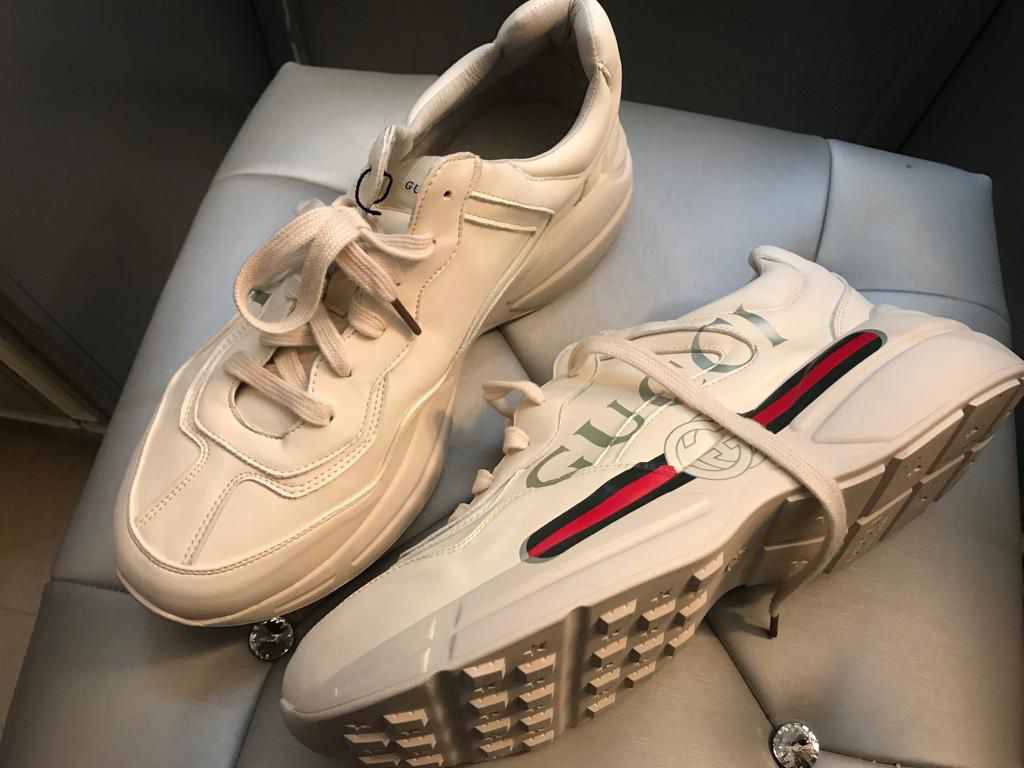 Gucci rhyton sneakers size 9