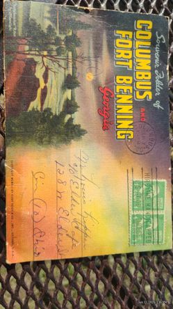 Souvenir Folder Fort Benning 