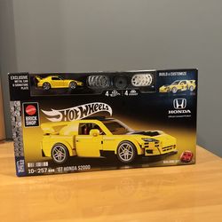 Hot Wheels Brick Shop '07 Honda S2000 257 Pieces Exclusive Metal Car Set