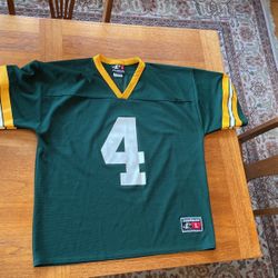 Vintage Brett Farve Logo Athletic Packers Jersey