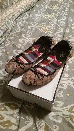 Coach ballerina flat