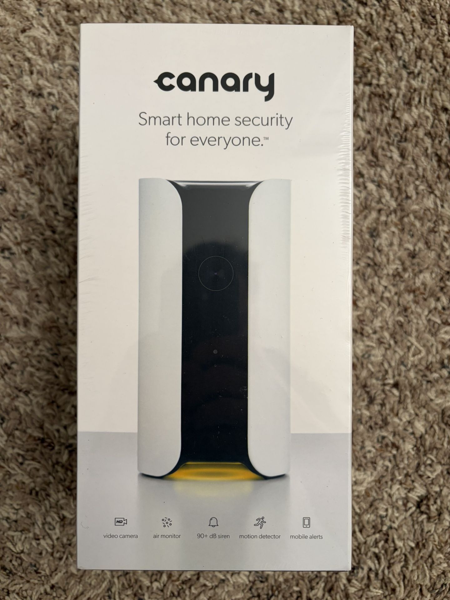 Canary 1080p HD Wifi Indoor Smart Security Camera - Brand New, Sealed, Never Opened