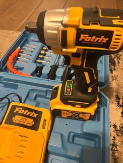 Cordless Brushless Impact Wrench with 4000mAh Battery & Charger, High Torque Impact Gun for Auto Tire & Home Repair
