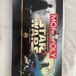 STAR WARS MONOPOLY SET MISSING FIGURES