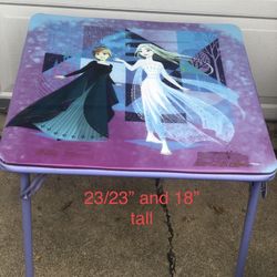little folding table 