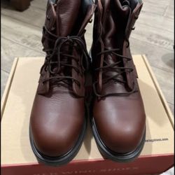 NEW Red Wing Steel Toe Work Boots - Men's 9.5 D - SuperSole 2.0 (2406)