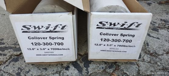 Swift 120-300-700 coilover springs
