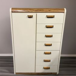 Vintage Palliser Armoire and 2 night stands 