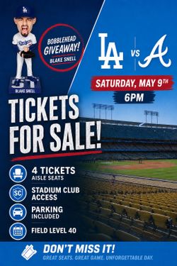 Dodgers vs Braves