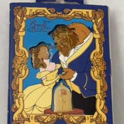 Beauty And The Beast Boxed Pin Set - .New
