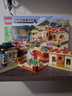 Lego Minecraft the illager raid