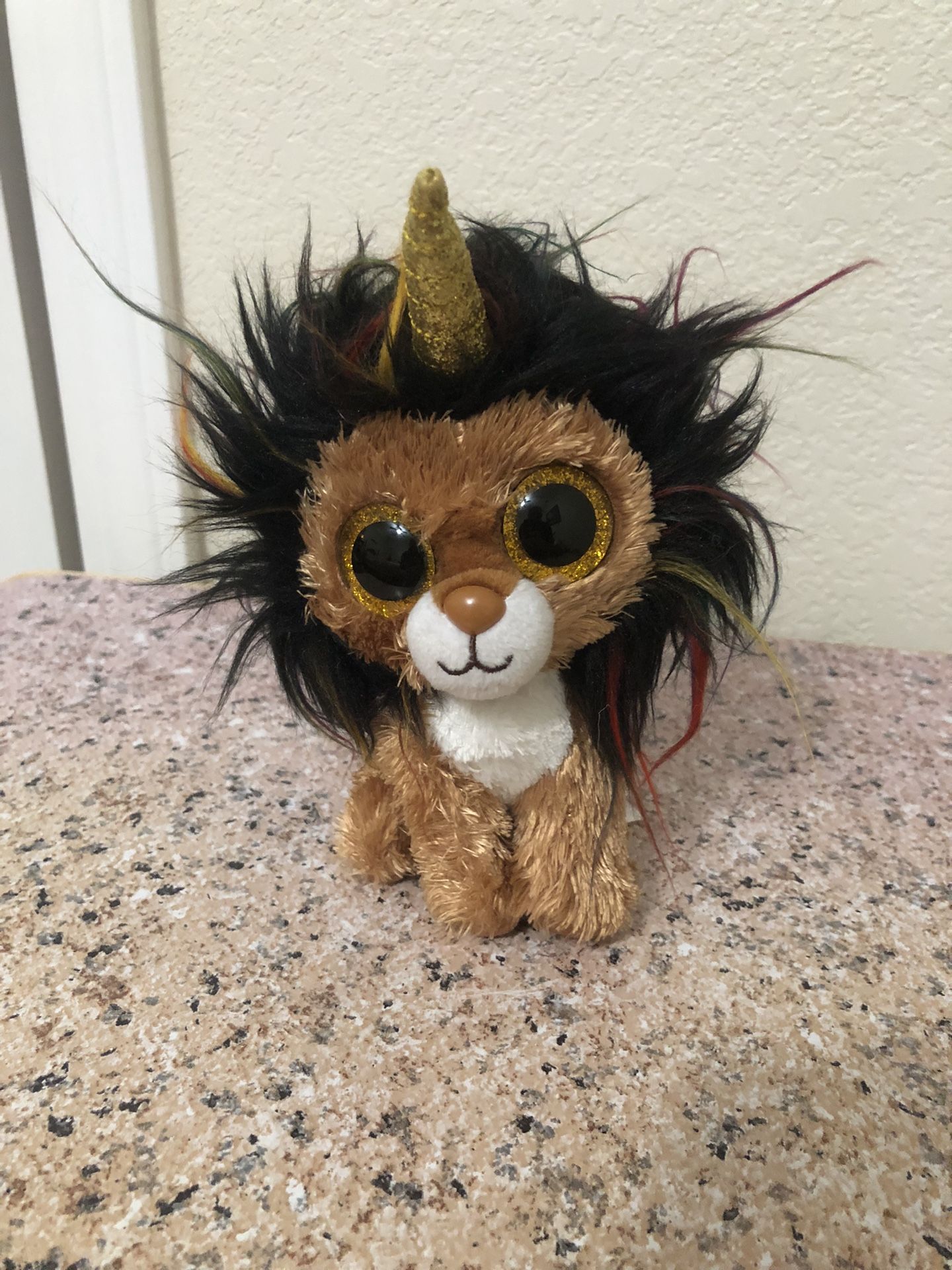 Ty Beanie Boos- Ramsey Lion Unicorn (2018)